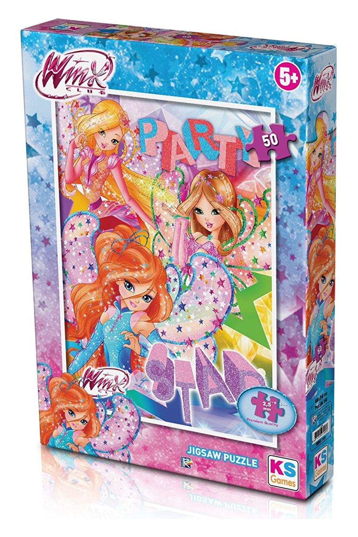 KS WINX709 Winx 50 Parça Puzzle -Ks Puzzle