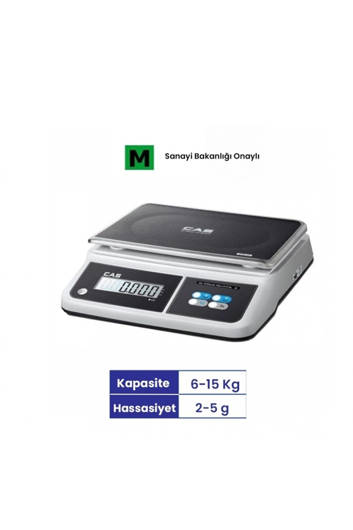 Pr Iı D 15 Kg. Onaylı Tartım Terazisi