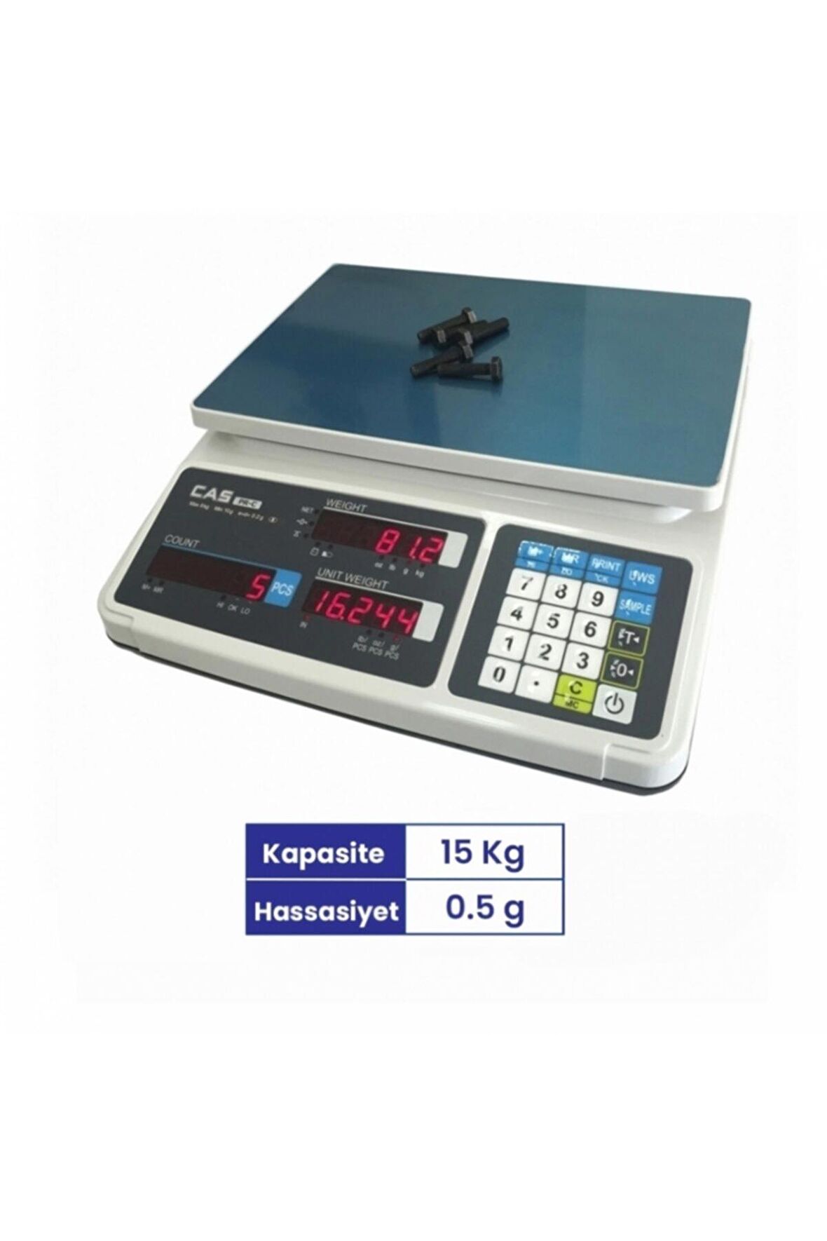 Pr-c 15 Kg. Sayıcı Terazisi