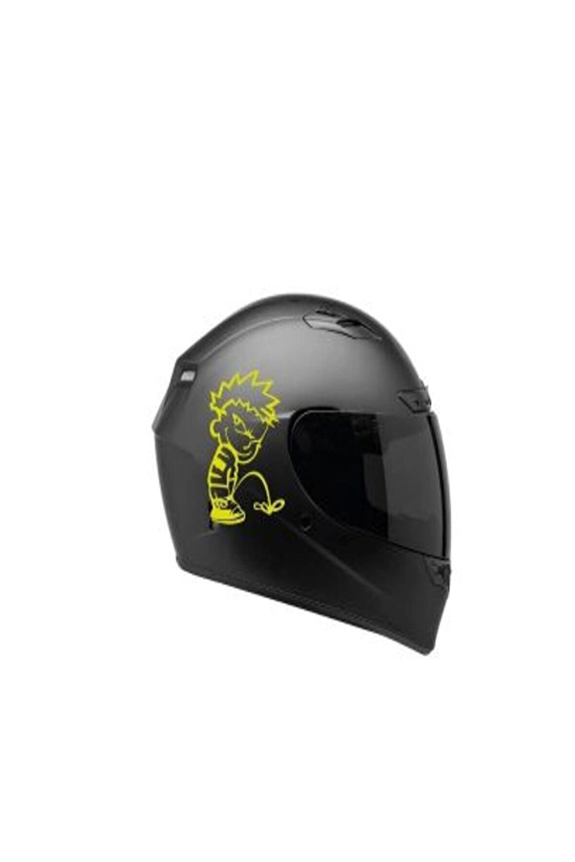 Tek Renk Pis Çocuk Kask Sticker(DİRTY BOY HELMET STİCKERS) Kask Sticker Etiket Modeli