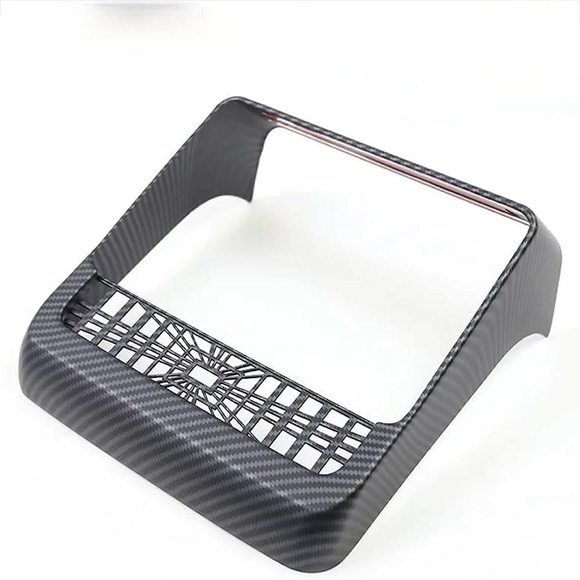 TESLA MODEL Y JUNİPER İÇİN UYUMLU ARKA EKRAN VE HAVALANDIRMA KORUMA KAPLAMASI KARBON DESEN