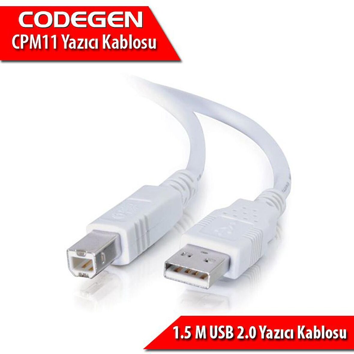 CPM11 1.5 Metre USB 2.0 Kablosu (Am-Bm)
