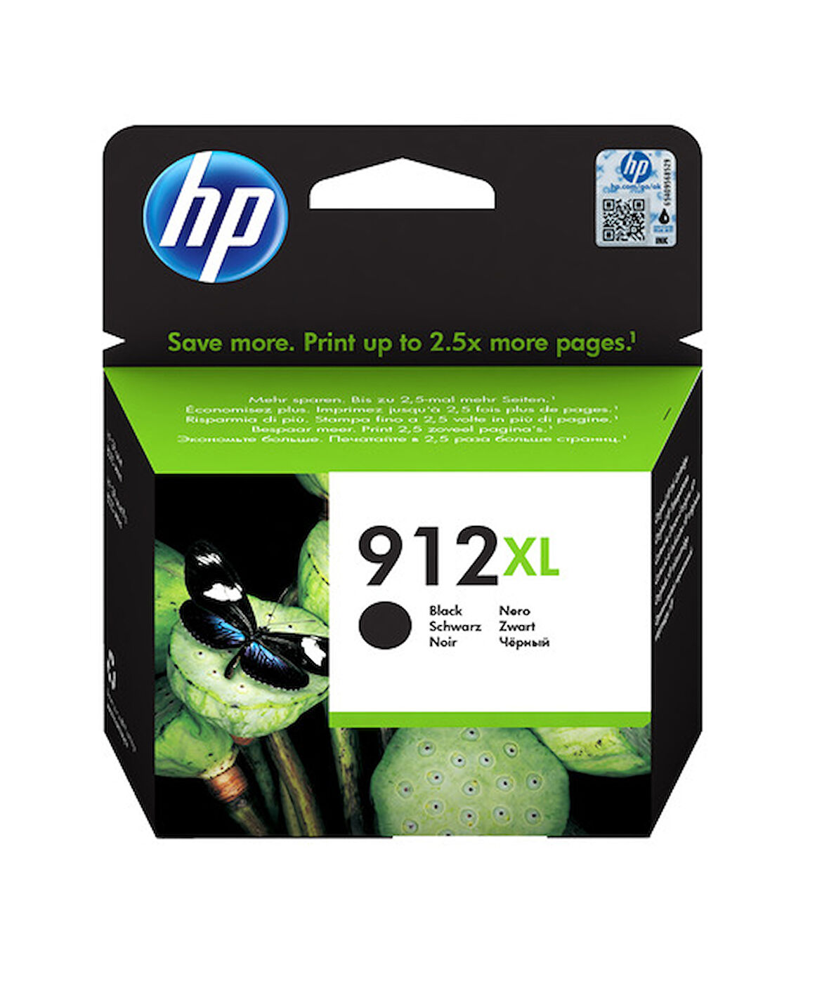  3YL84AE (912XL) ORJİNAL YUKSEK KAPASITI SIYAH MUREKKEP KARTUS