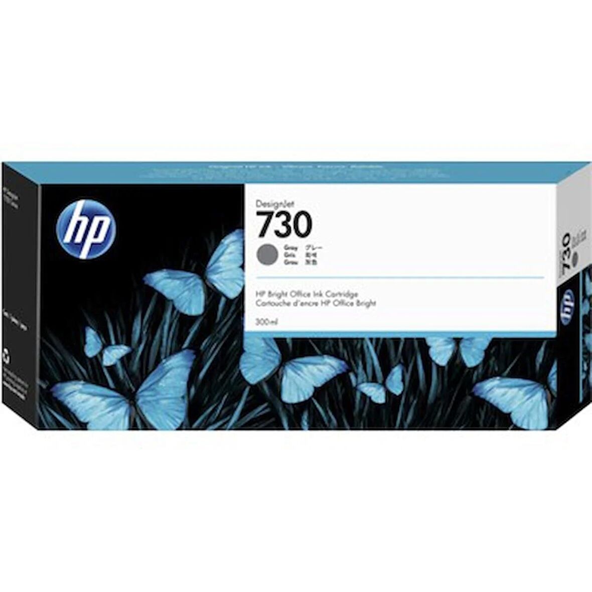 P2V72A (730) GRİ 300ml GENIS FORMAT MUREKKEP KARTUSU