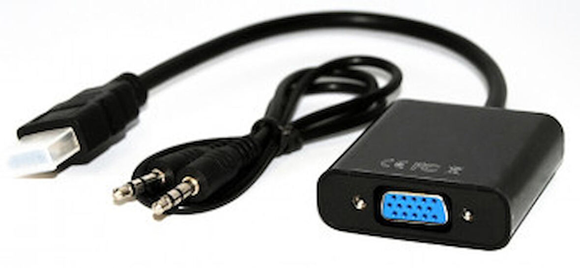 BA-HA-HD15-1 Beek HDMI <-> VGA Adaptör Kablosu