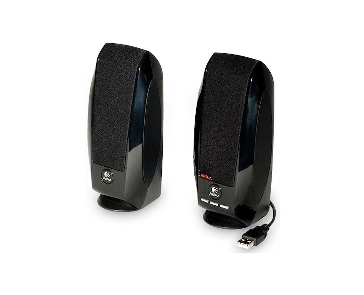 S150 Stereo USB 1+1 Hoparlör Siyah (980-000029)