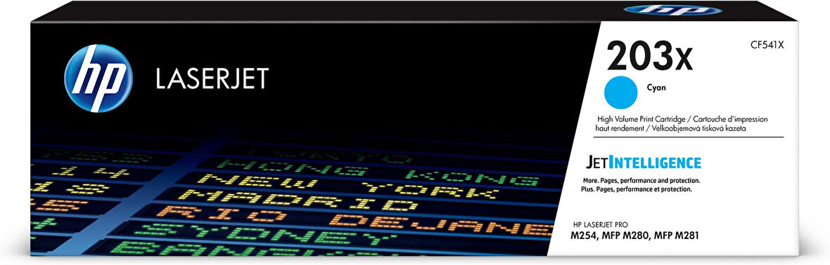 203X-CF541X Mavi Orjinal Toner Yüksek Kapasiteli