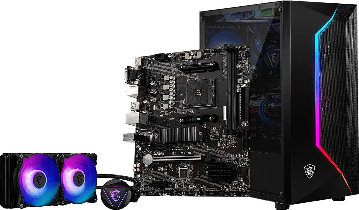 B550M PRO-VDH WIFI DDR4 4400 (OC) HDMI MATX AM4