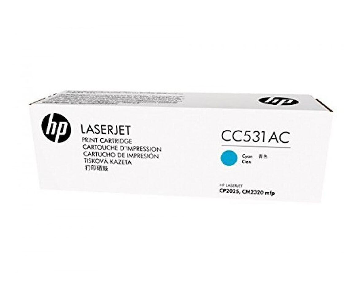 304A-CC531AC Mavi Orjinal Toner