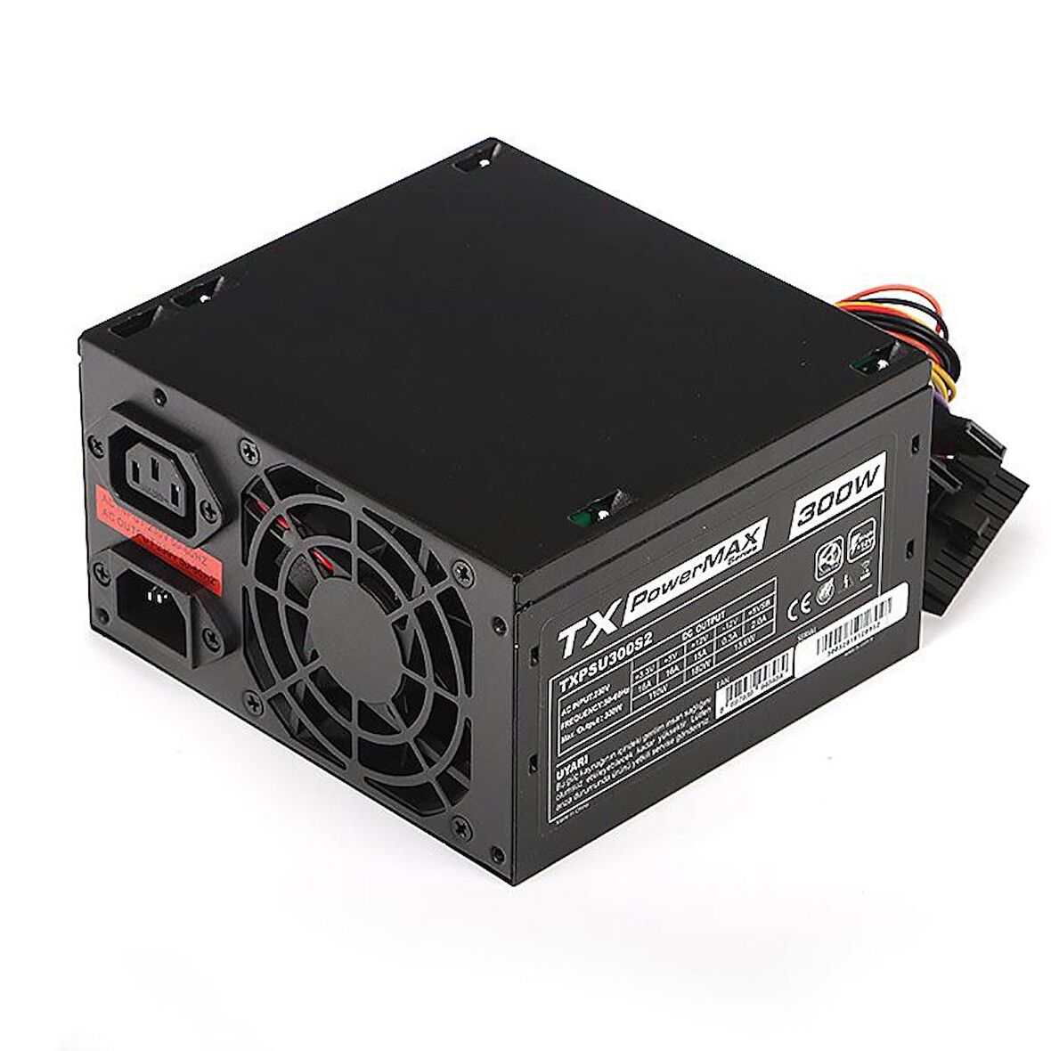 300W PowerMAX 2xSATA, 2xIDE Bilgisayar Güç Kaynağı PSU300S1