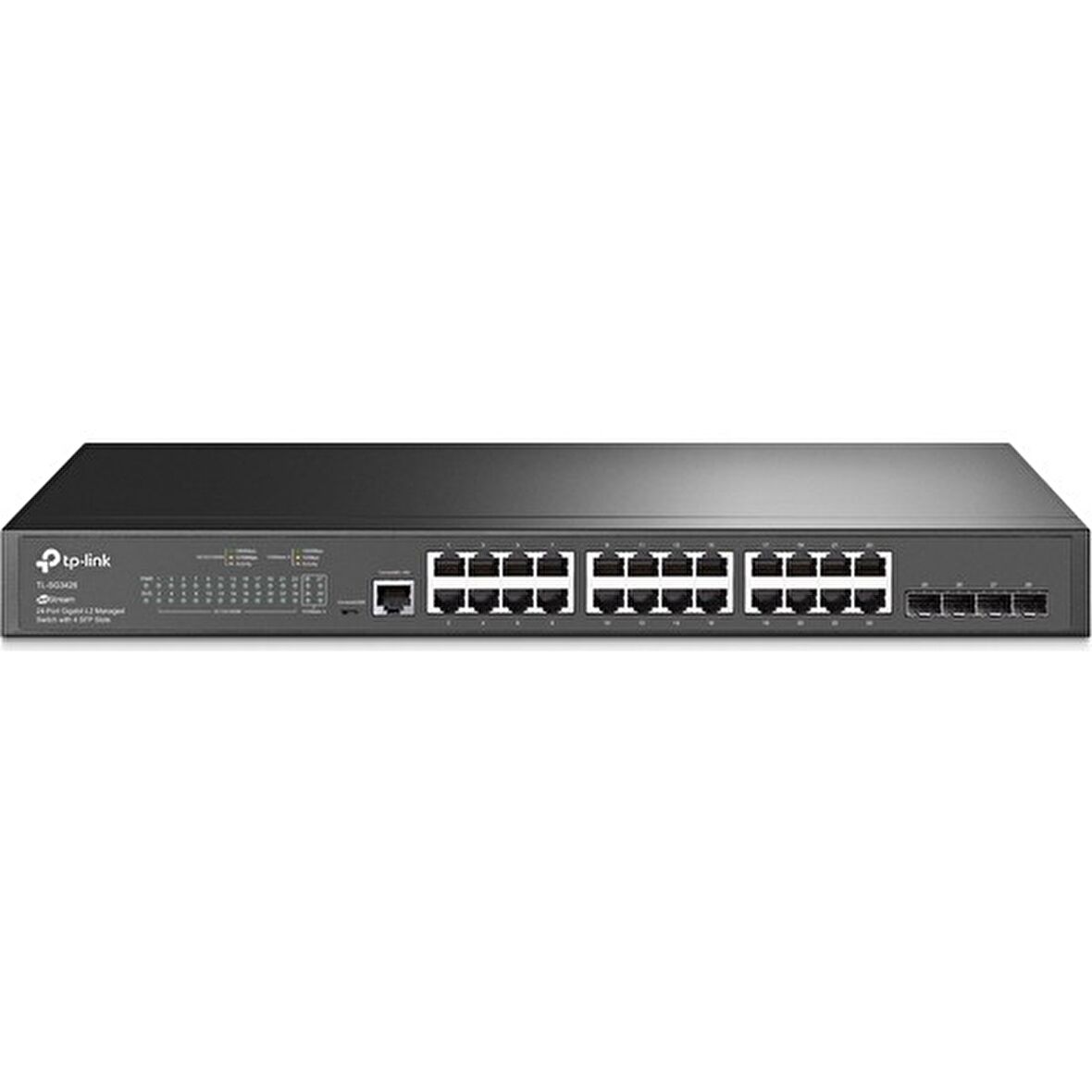 TL-SG3428 24 PORT GIGABIT+ 4XGB SFP SWITCH