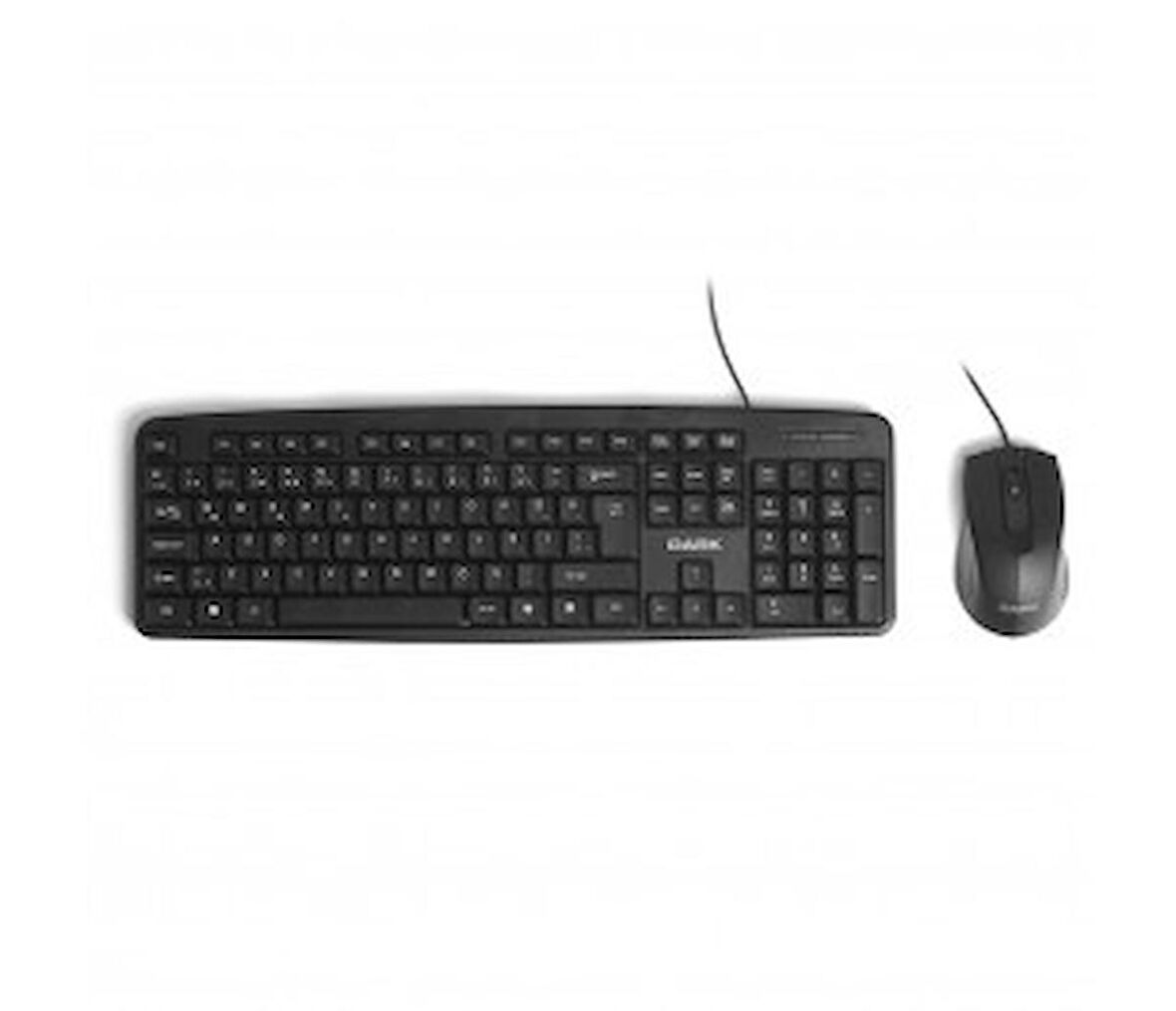 DK-AC-KM1030 USB Siyah Ofis Tip KM Set