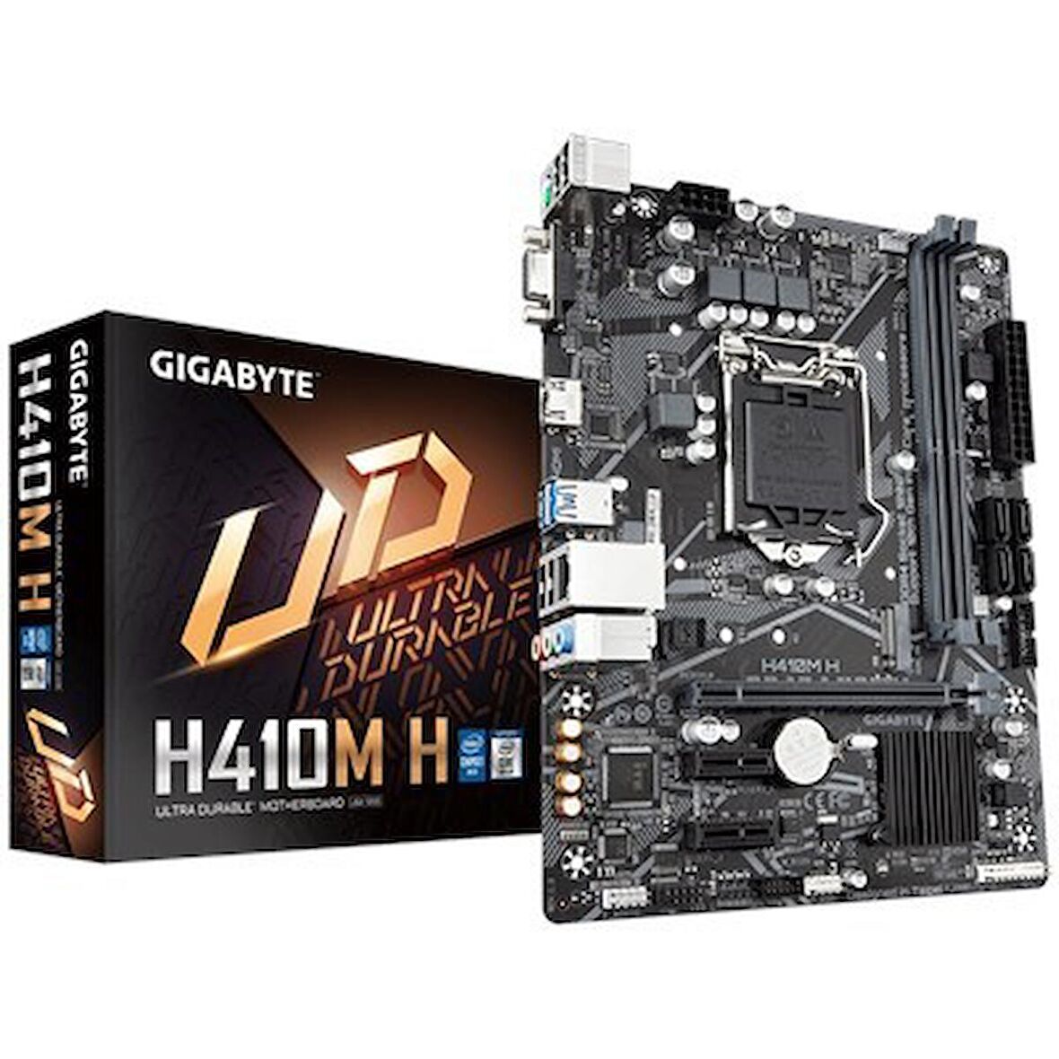 H410M-H V2 1.4 DDR4 2933MHZ 1XVGA 1XHDMI 1XM.2 USB 3.2 MATX 1200P (10.NESİL İŞLEMCİ UYUMLU)