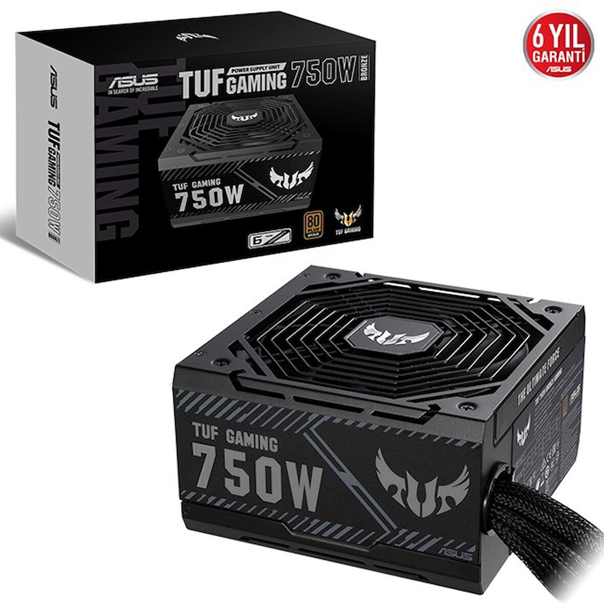 750W 80+ Bronze (Tuf Gaming 750B)