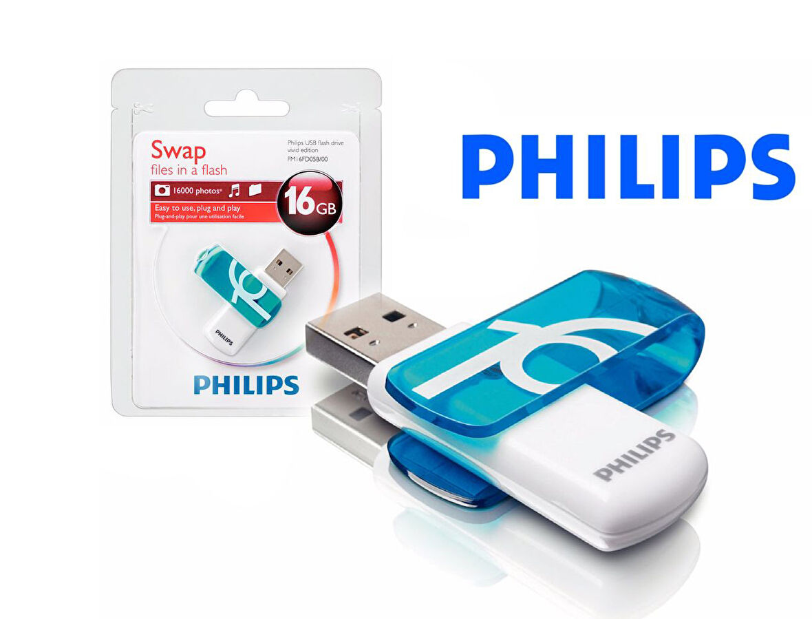 16GB,USB Vivid Rady Boost Flash Bellek FM16FD05B
