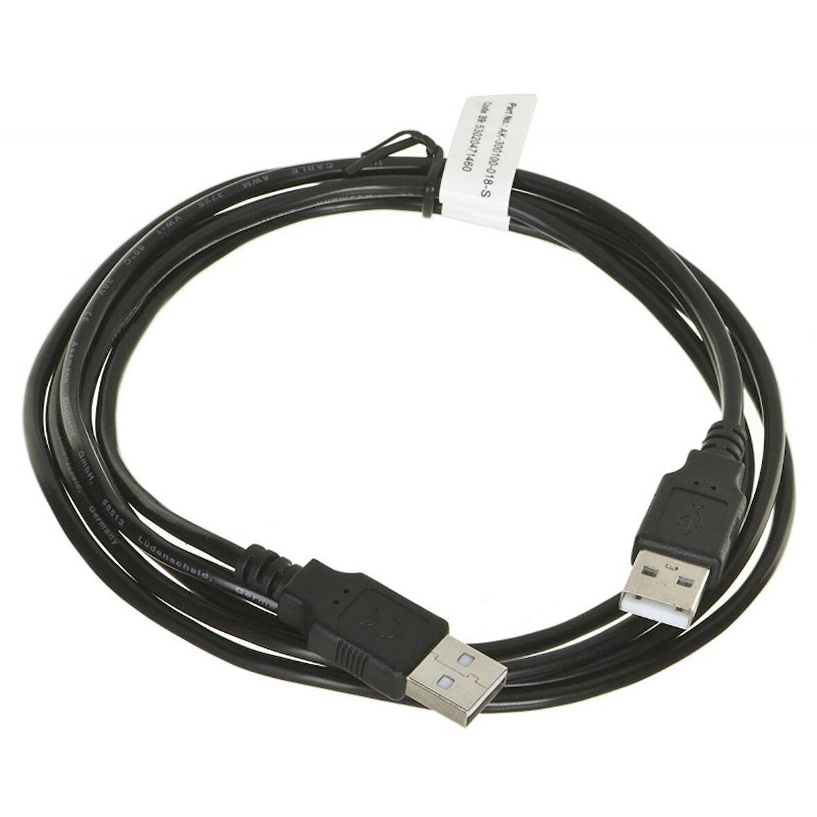 AK-300100-018-S 1.8m USB 2.0 Erkek-Erkek