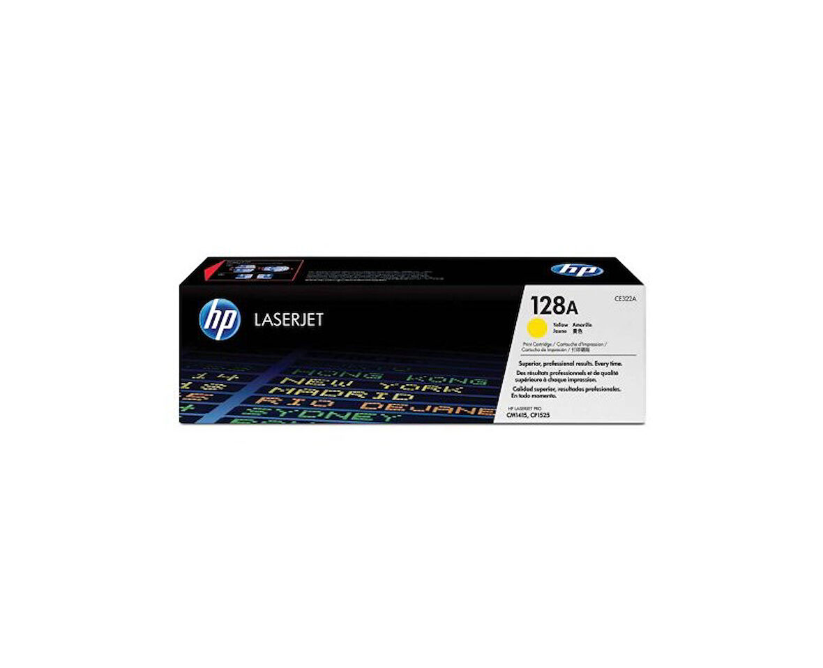 CE322A Yellow Toner Kartuş (128A) CE322A