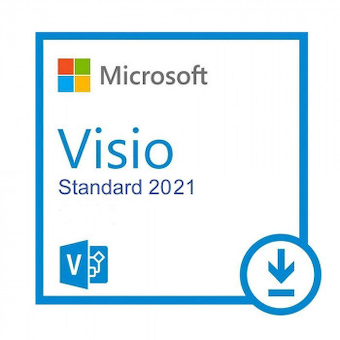 Visio Standart 2021-Elektronik Lisans D86-05942