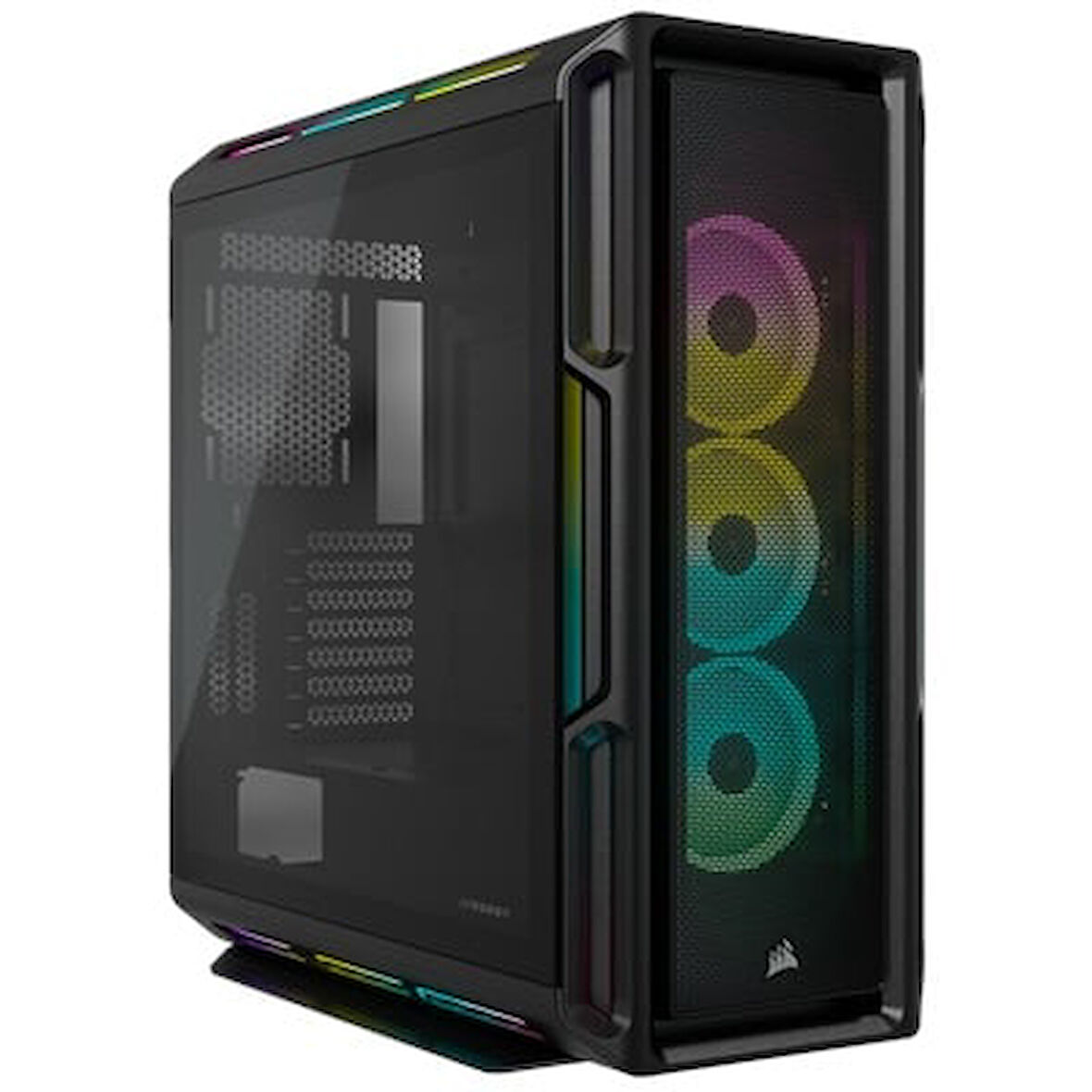 CASE-CC-9011230-WW iCUE 5000T RGB Tempered Glass Mid-Tower ATX PC Case — Black