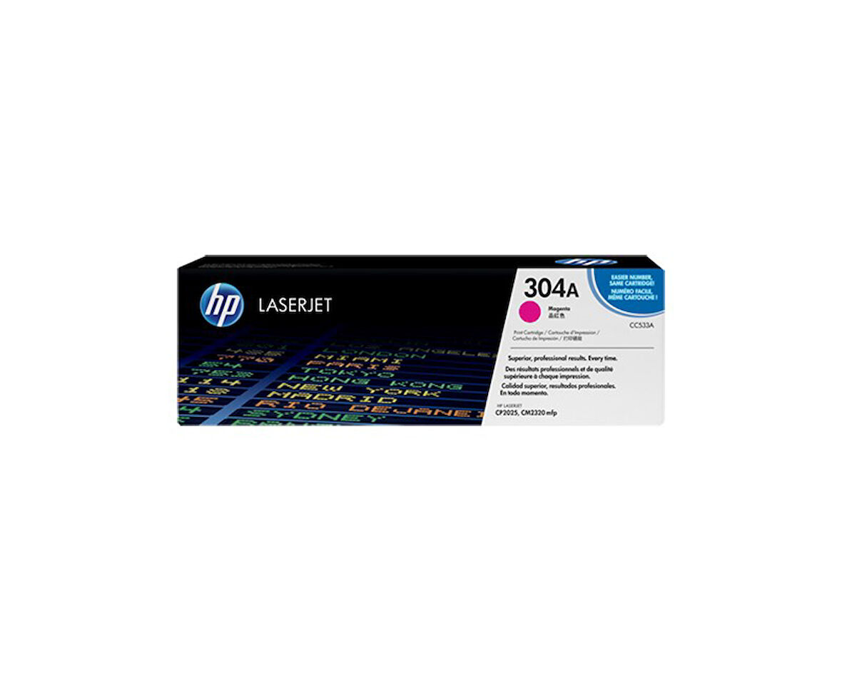304A-CC533A Kırmızı Orjinal Toner