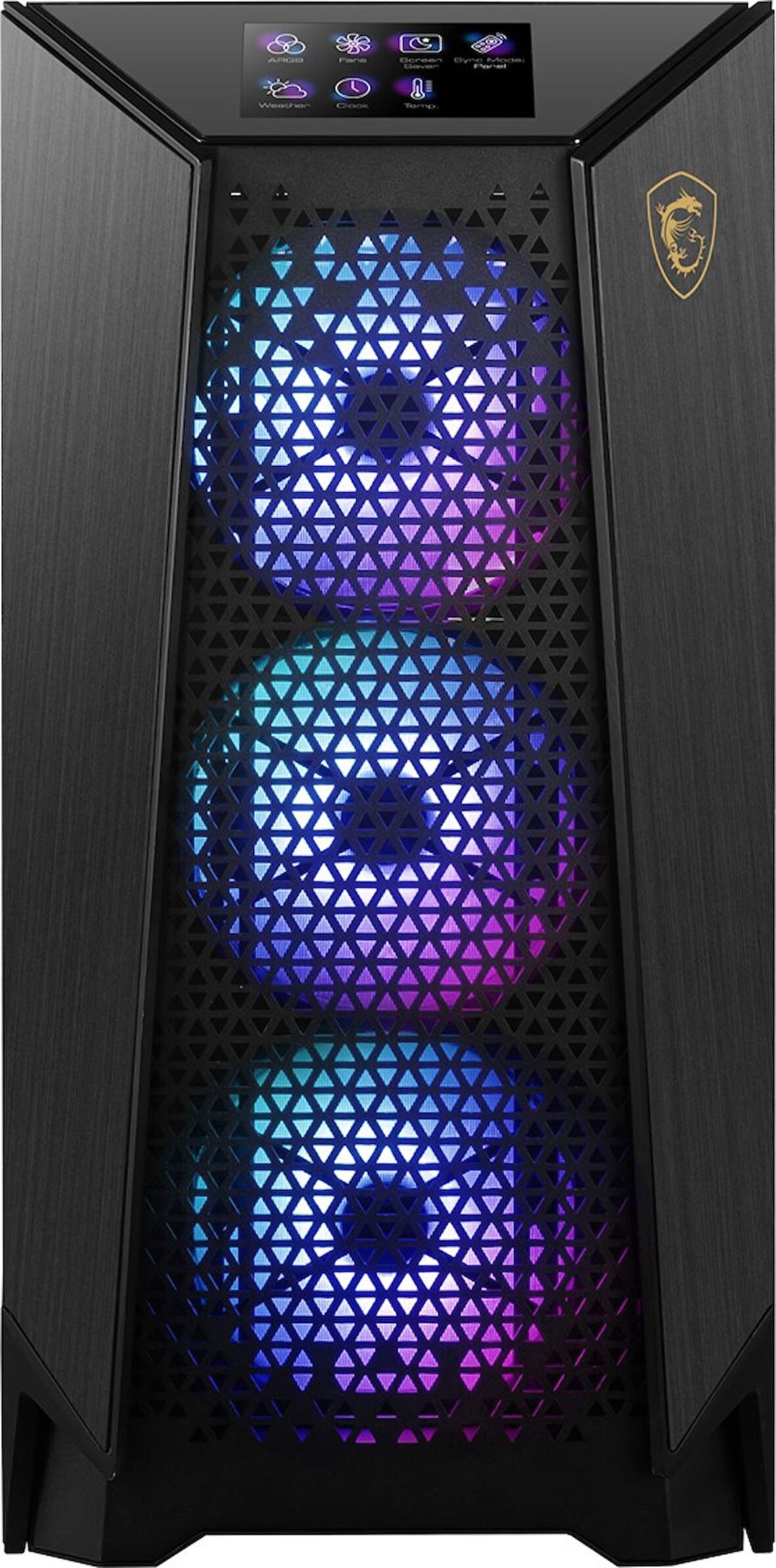 MEG PROSPECT 700R Temperli Cam 4x140mm A-RGB Dokunmatik IPS Panel E-ATX Gaming Bilgisayar Kasası