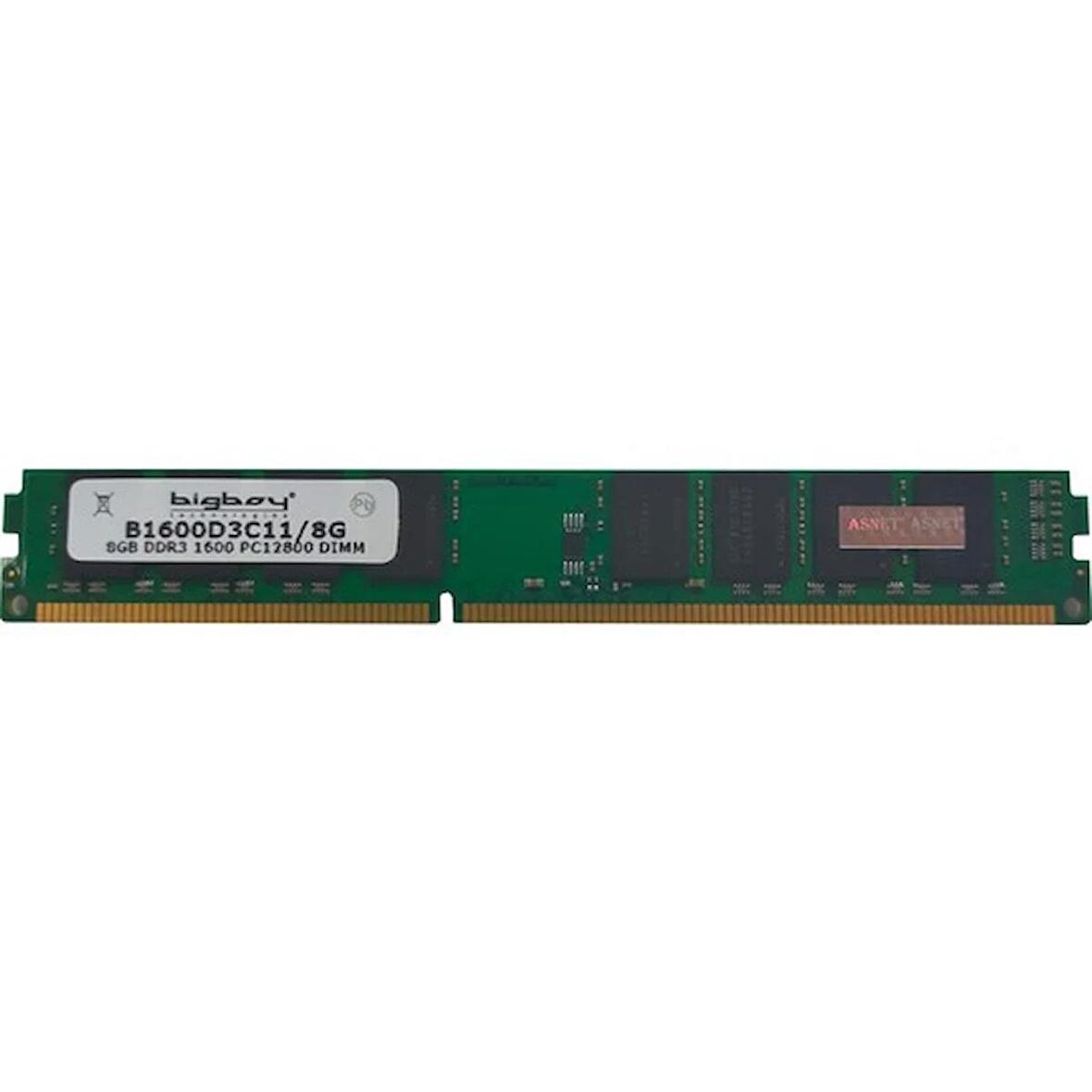 B1600D3C11/4G 4GB DDR3 1600MHz CL11 Masaüstü Belleği