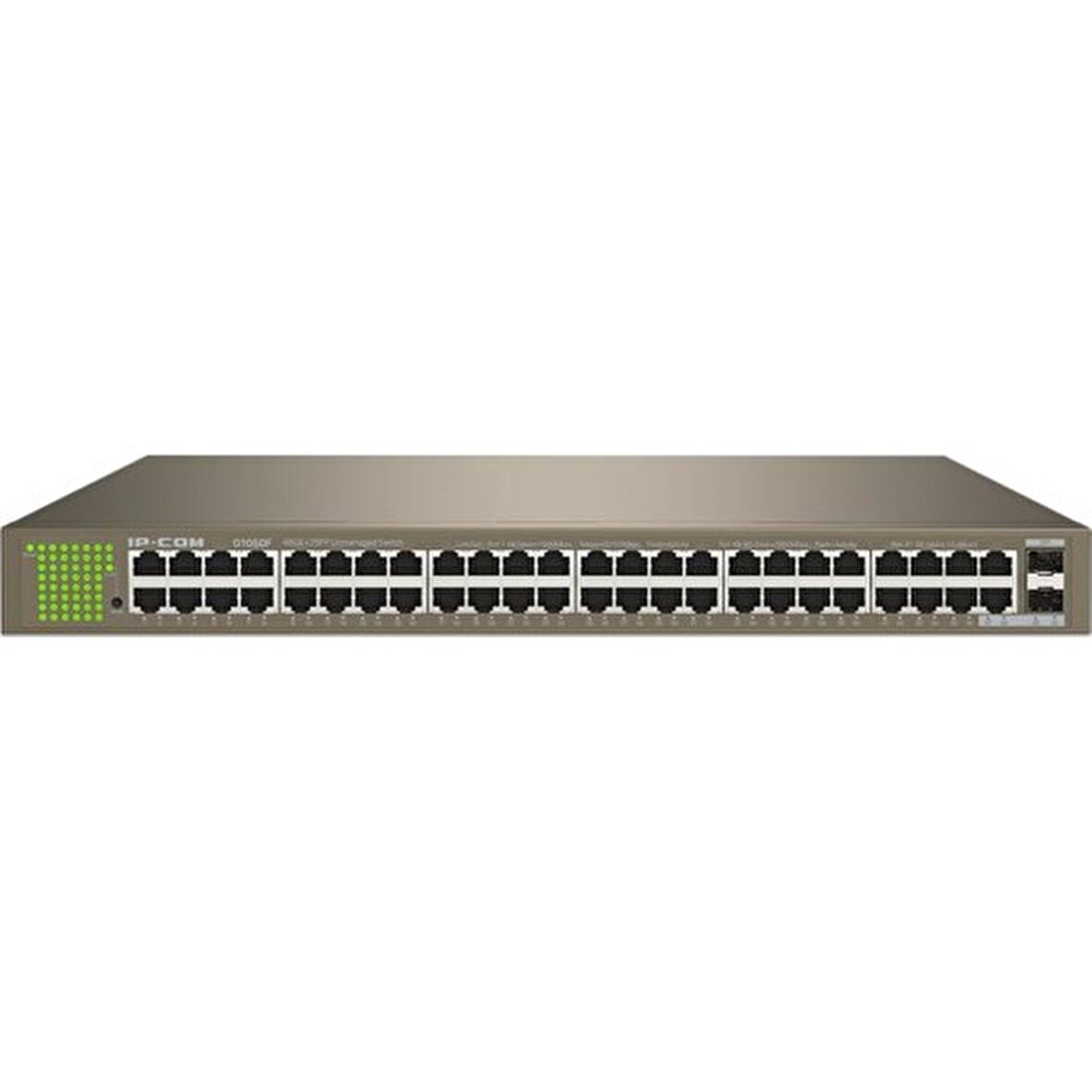 IP-G1050F 48 PORT GIGABIT + 2x1GB SFP PORT RACKMOUNT SWITCH