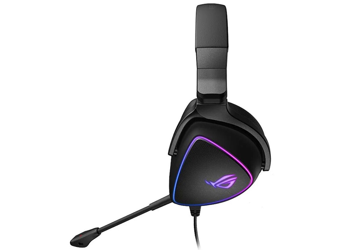 ROG DELTA S 7.1 ESS QUAD-DAC AI-MIC ÖZELLİKLİ DAİRESEL RGB AYDINLATMA USB-C BAĞLANTILI PC/PS4/XBOX/NINTENDO VE MOBİL OYUNLAR İÇİN RGB OYUNCU KULAKLIĞI