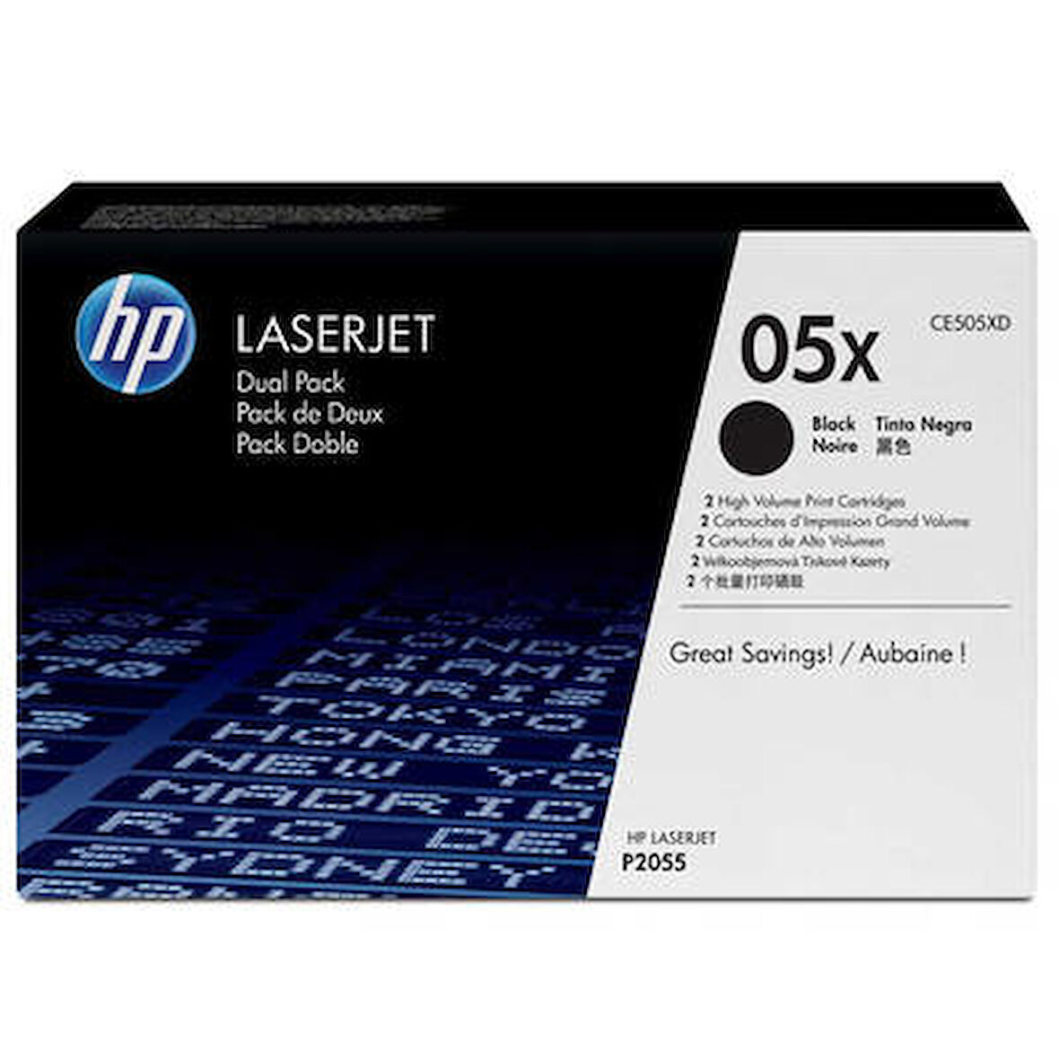 05X-CE505X Orjinal Toner Yüksek Kapasiteli