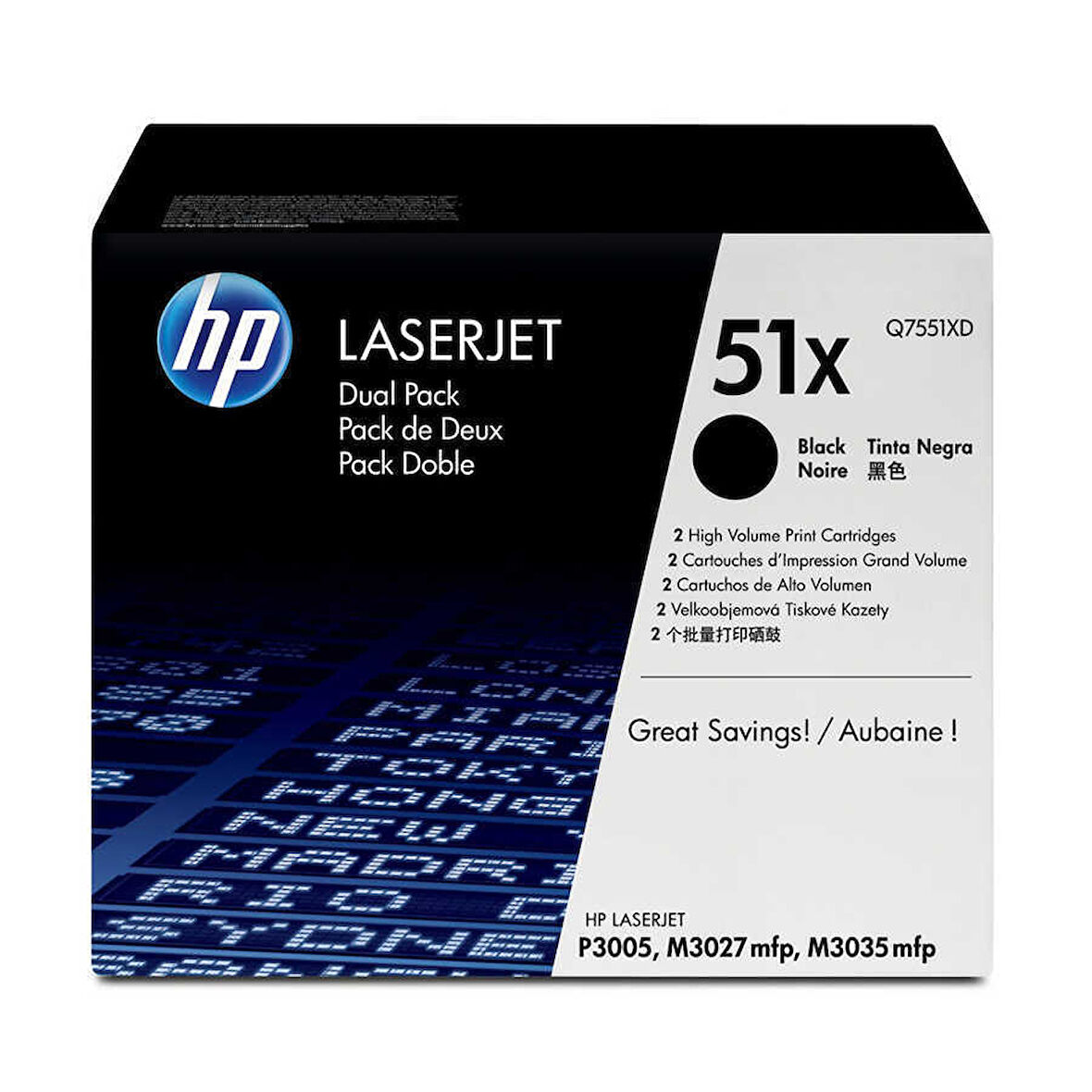 51X-Q7551X Orjinal Toner Yüksek Kapasiteli