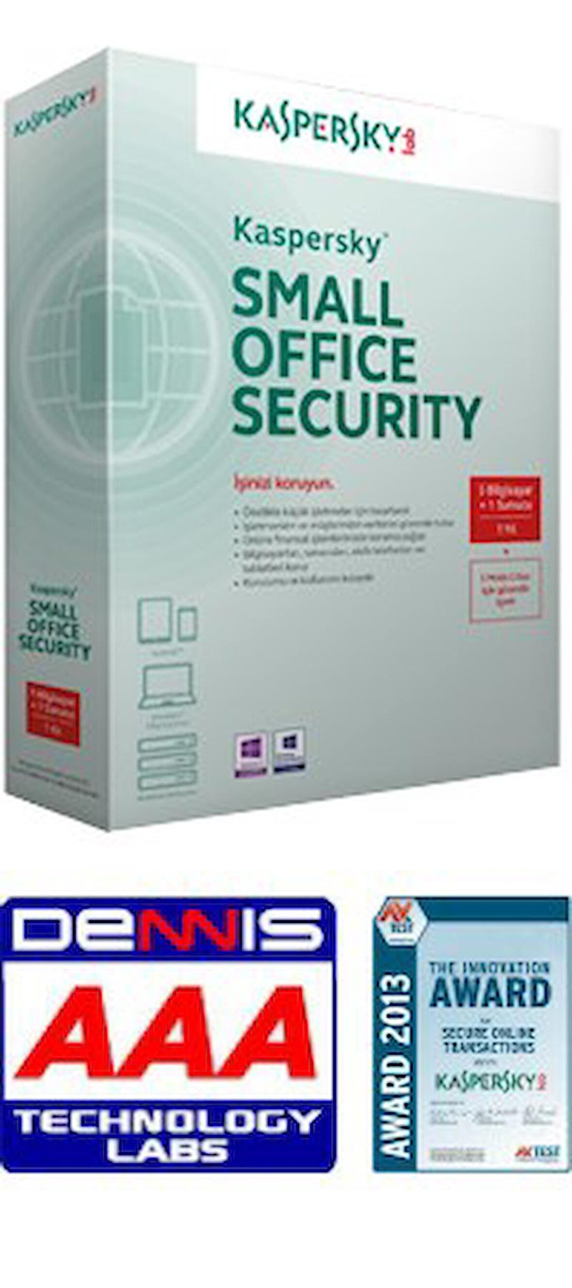 Small Off. Security 1+10 Kull 3 Yıl Kutu