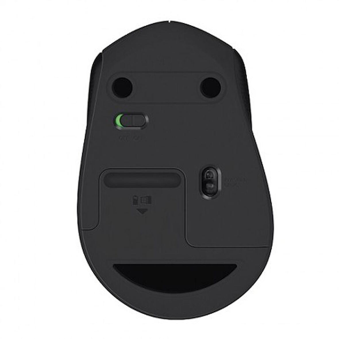 M330 Silent Plus USB Kablosuz Mouse Siyah (910-004909)