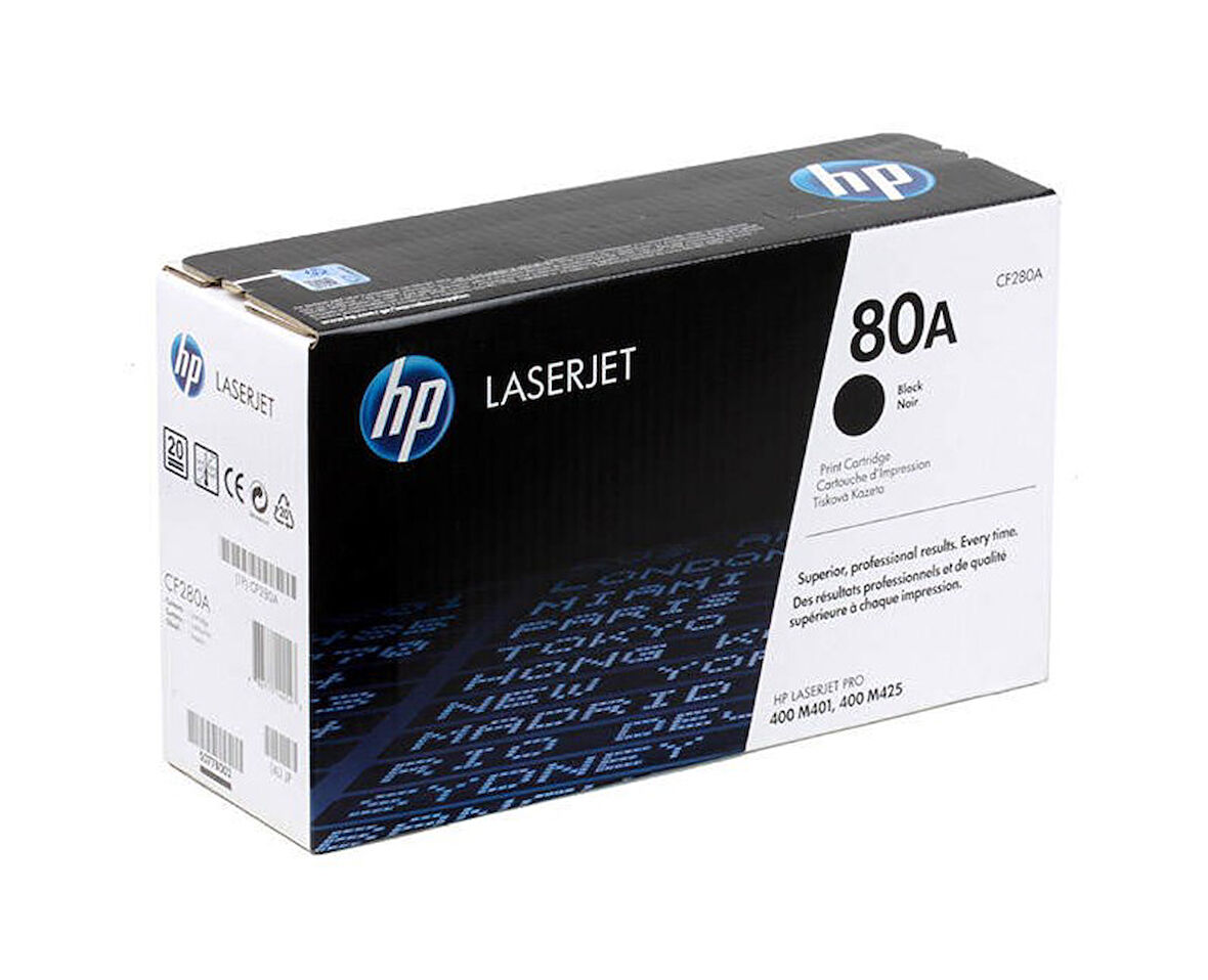 80A-CF280A Orjinal Toner