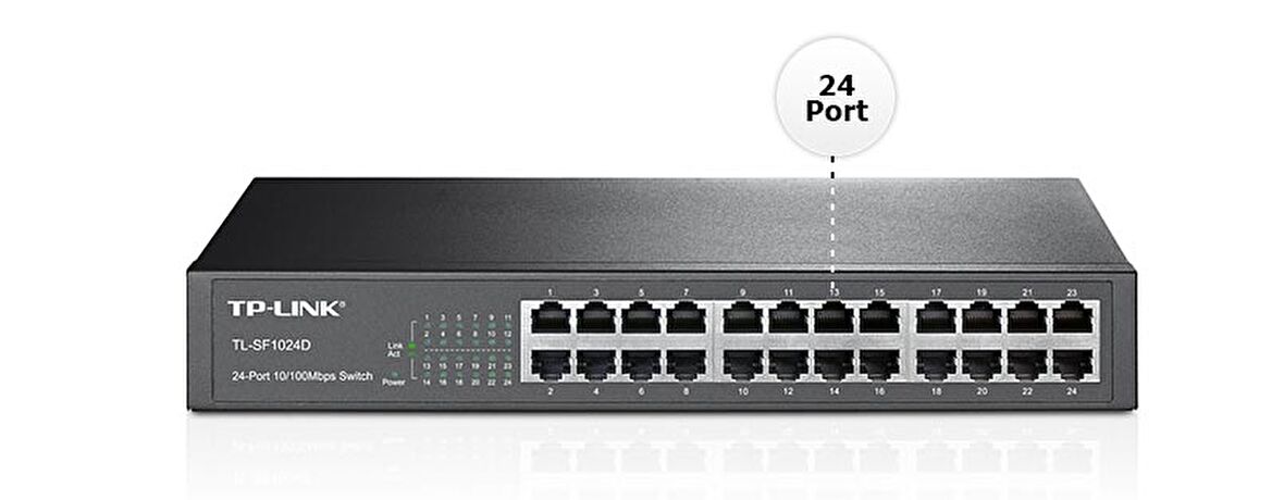 TL-SF1024D 24 PORT 10100 SWITCH