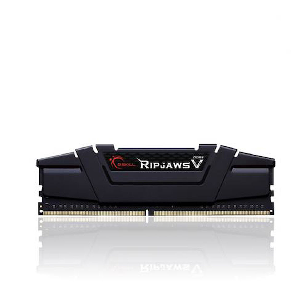 F4-3200C16S-8GVKB RipjawsV Siyah DDR4-3200Mhz CL16 8GB (1X8GB) SINGLE (16-18-18-38) 1.35V