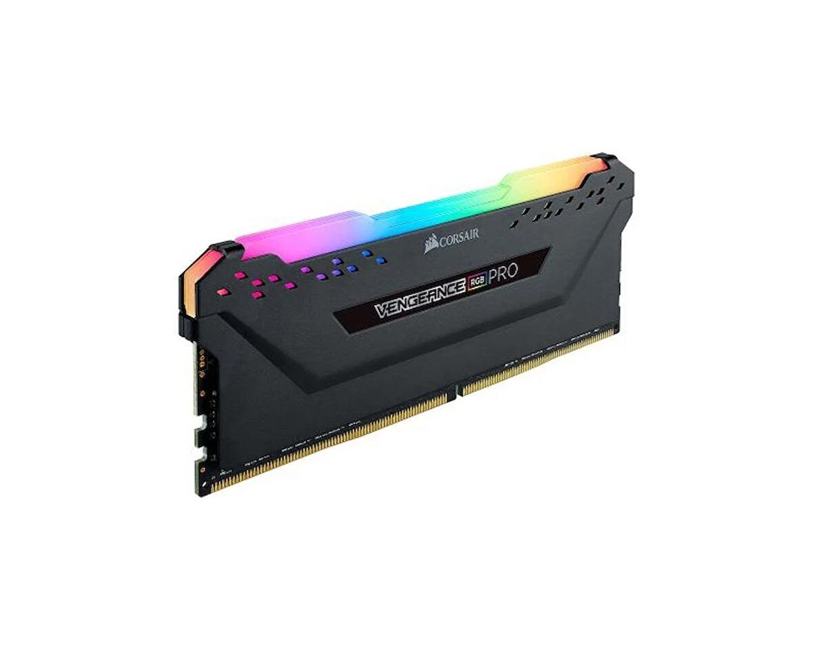 RAM-CMW8GX4M1Z3600C18 VENG RGB PRO DDR4, 3600MHz 8GB 1x8GB DIMM, Unbuffered, 18-22-22-42, Base SPD@2666, XMP 2.0, VENGEANCE RGB PRO Heatsp