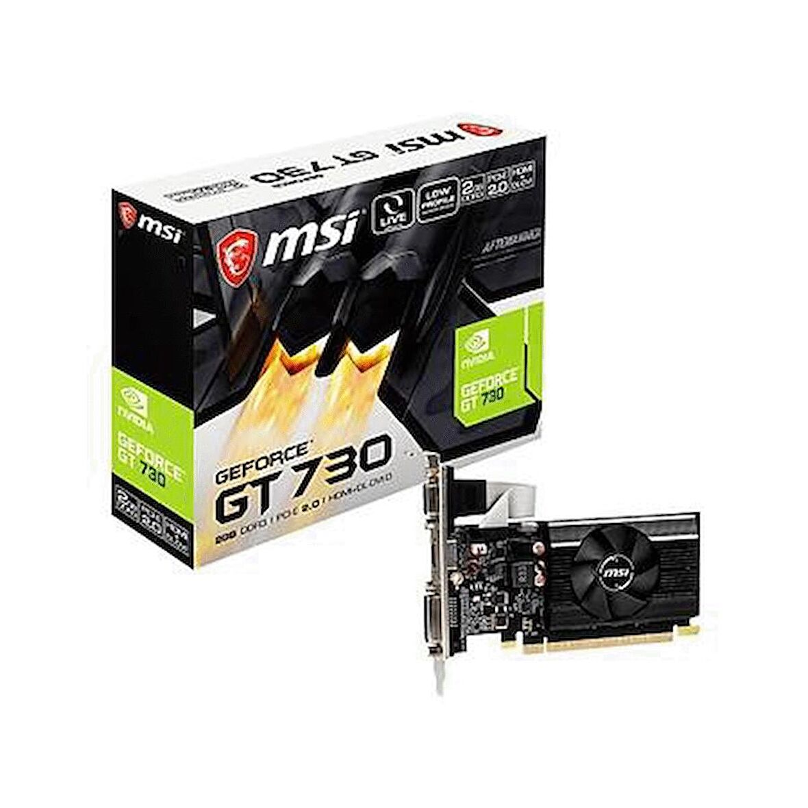 GeForce GT 730 2GB GD3 N730K-2GD3/LP 64Bit