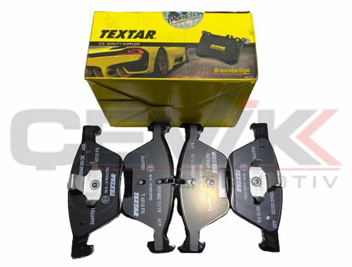 ÖN FREN BALATASI / F10-F10LCI-F11-F11LCI-F18-F18LCI / 34116858047 - TEXTAR2469701