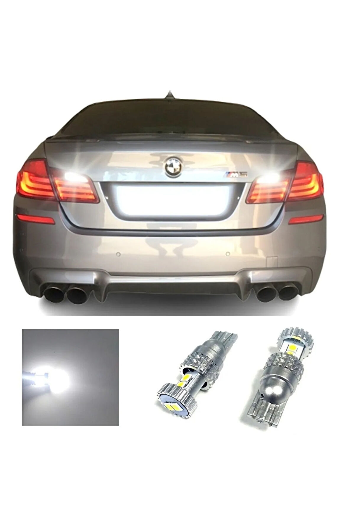 Bmw F10 (2010-2013) Led Geri Vites Ampulü W16w T15 Ph7028