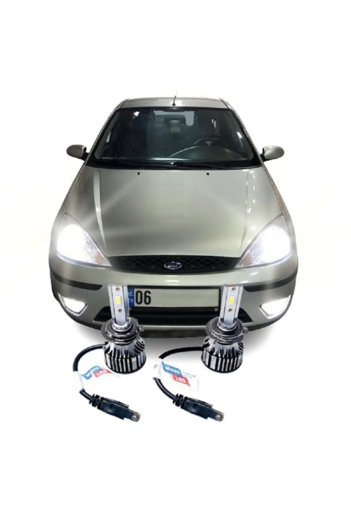 Ford Focus 1 (2002-2005) Led Kısa Far Ampulü H7 Mono
