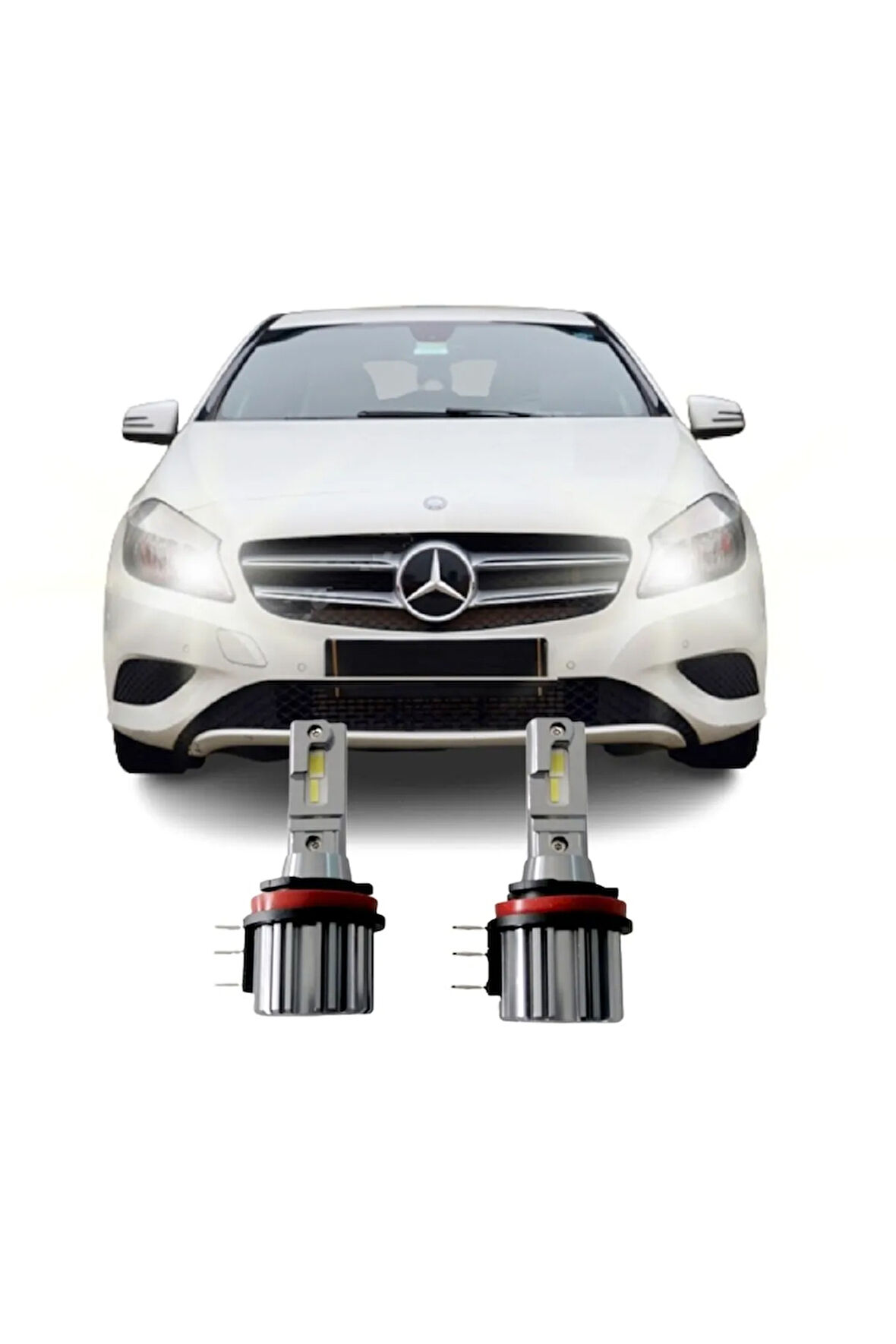 Mercedes A180 Uyumlu Led Uzun Far Ampulü H15 Photon
