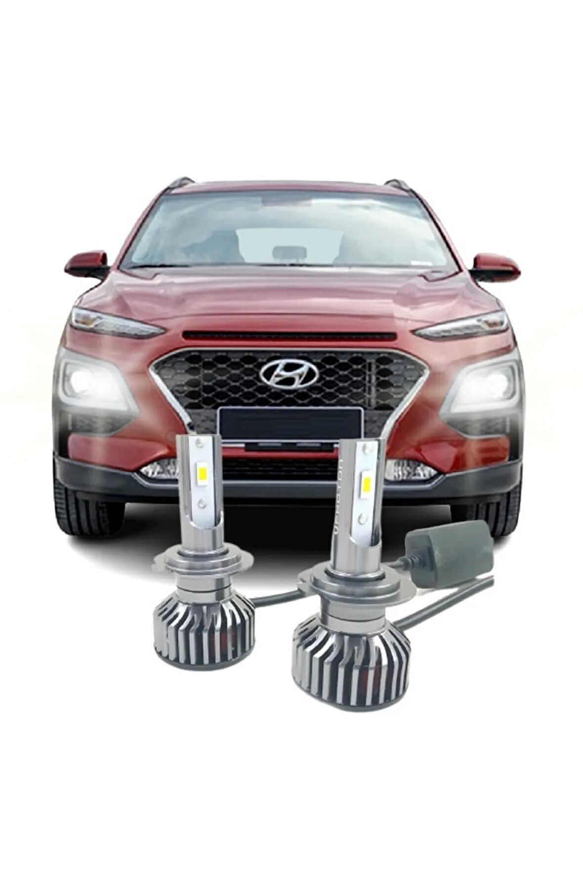 Hyundaı Kona Led Uzun Far Ampulü H7 Mono