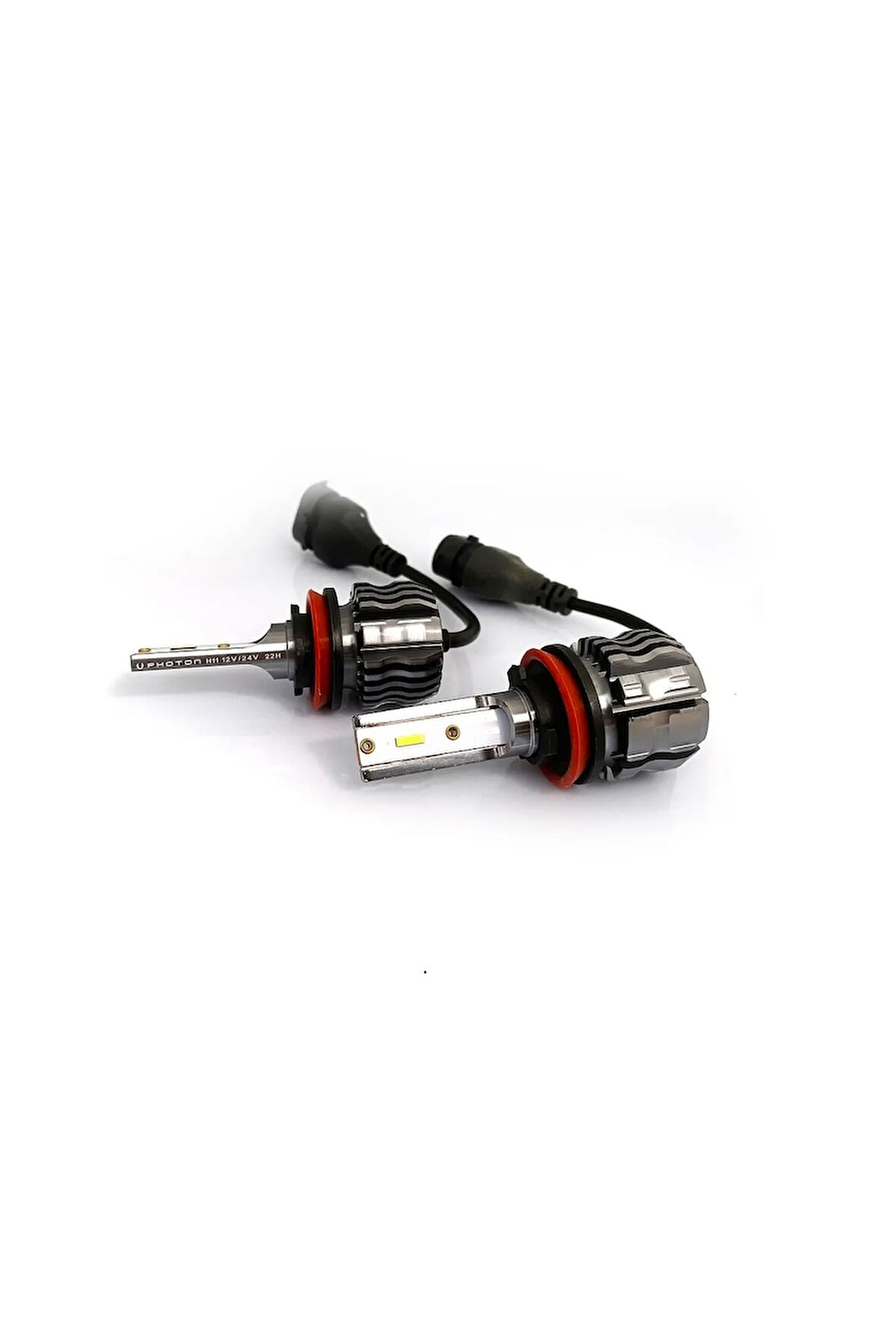 H8 Led Xenon Oto Ampul Zero Fansız Sarı