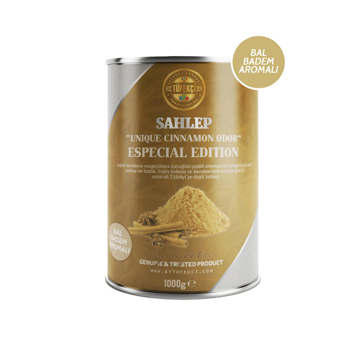 Bal Badem Salep Gerçek Şeker 1000 gr