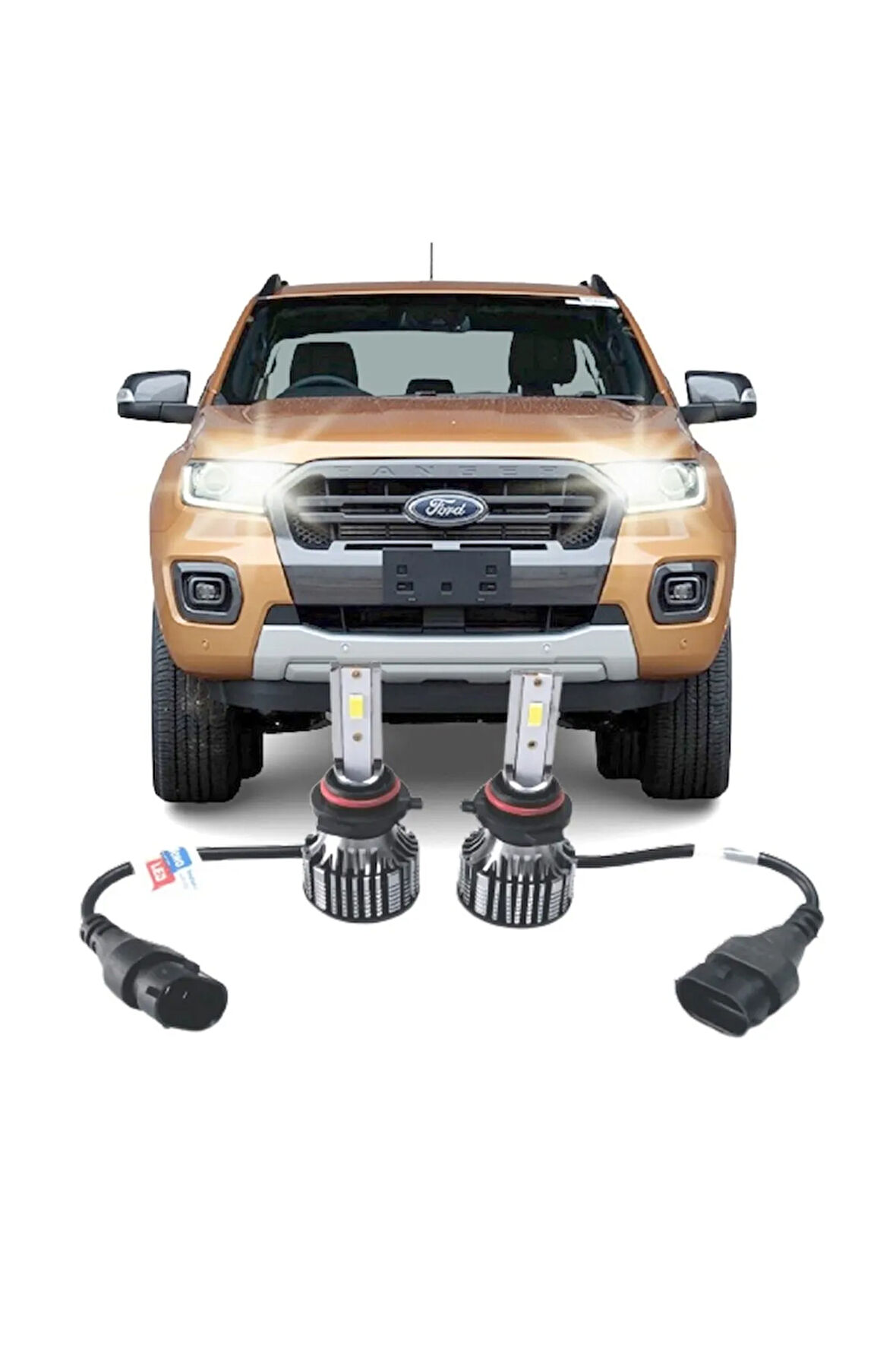 Ford Ranger (2019-2022) Led Uzun Far Ampulü Mono Hb3 9005