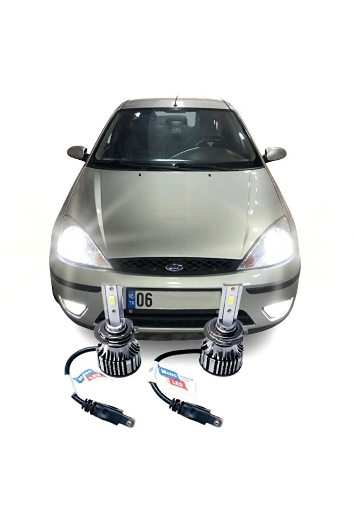 Ford Focus 1 (2002-2005) Led Kısa Far Ampulü H7 Mono