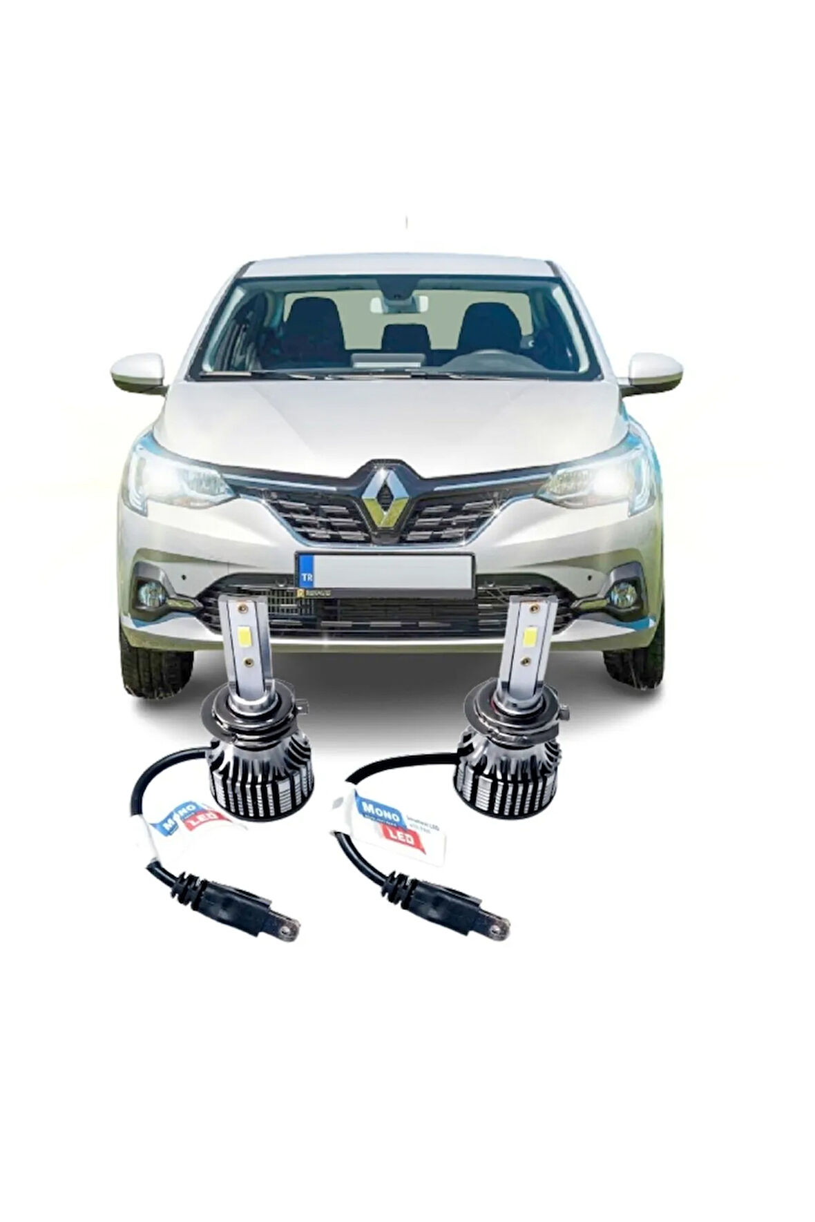 Renault Talıant Led Kısa Far Ampulü Photon Mono H7 Uyumlu