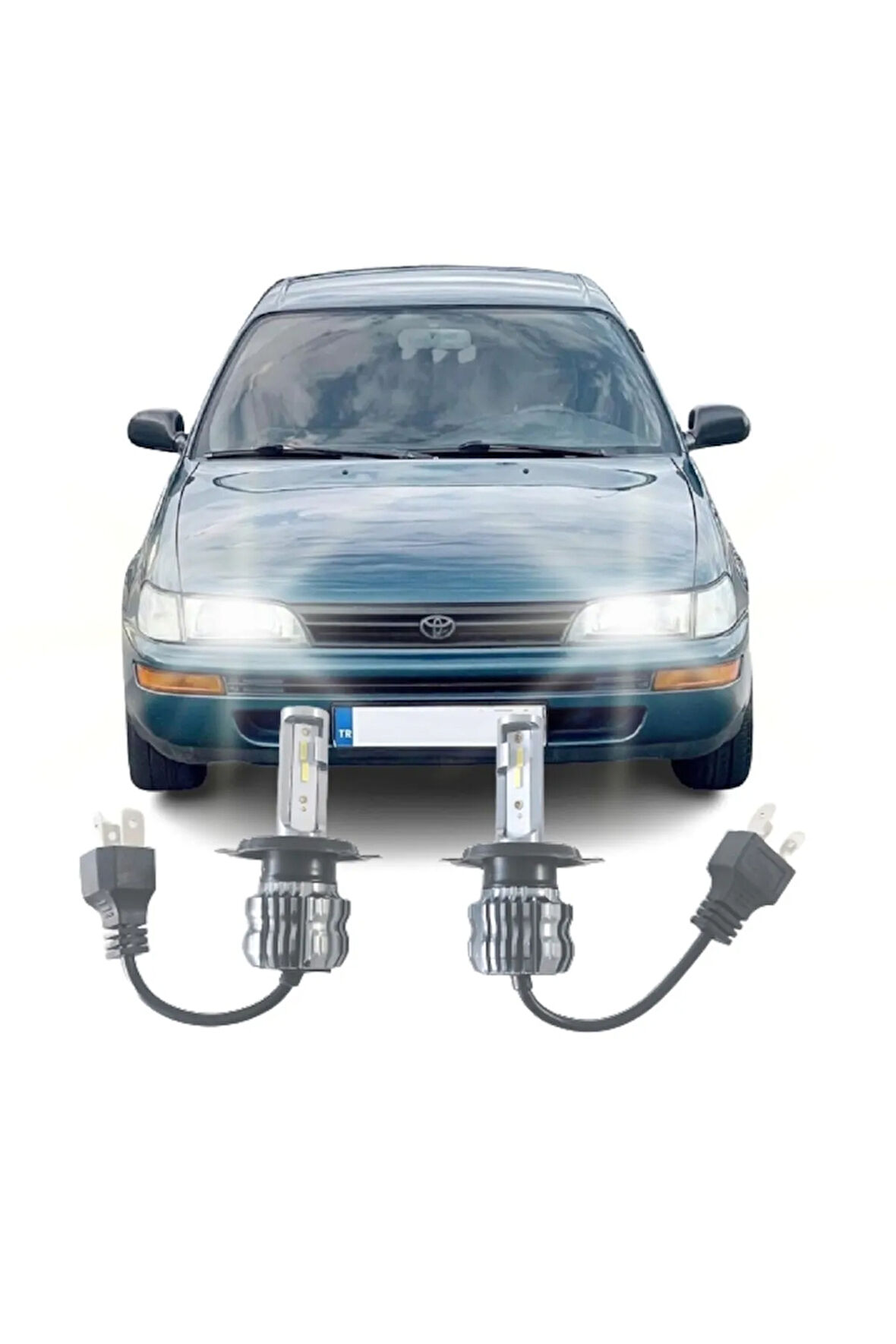 Toyota Corolla Efsane Kasa Led Far Ampulü Zero H4