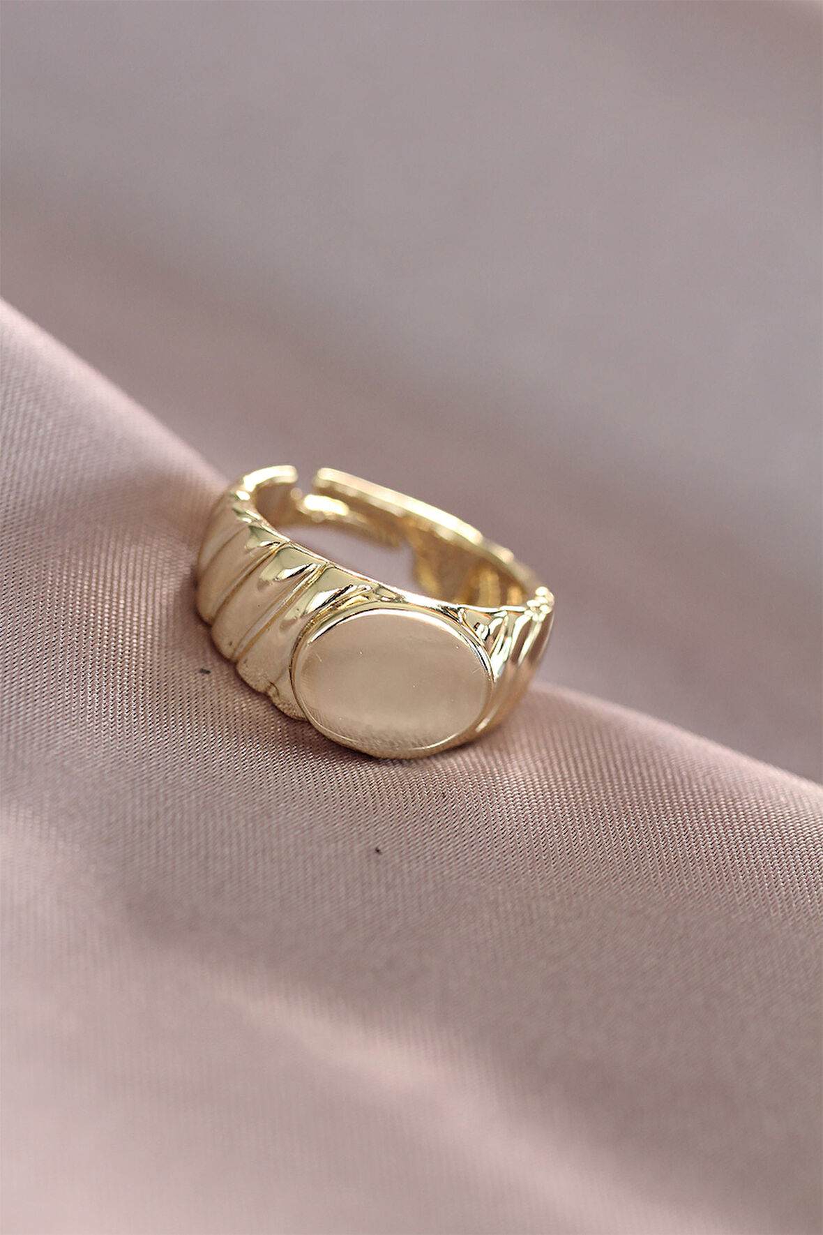 Gold Metal Kadın Yüzük - TJ-BYK1545