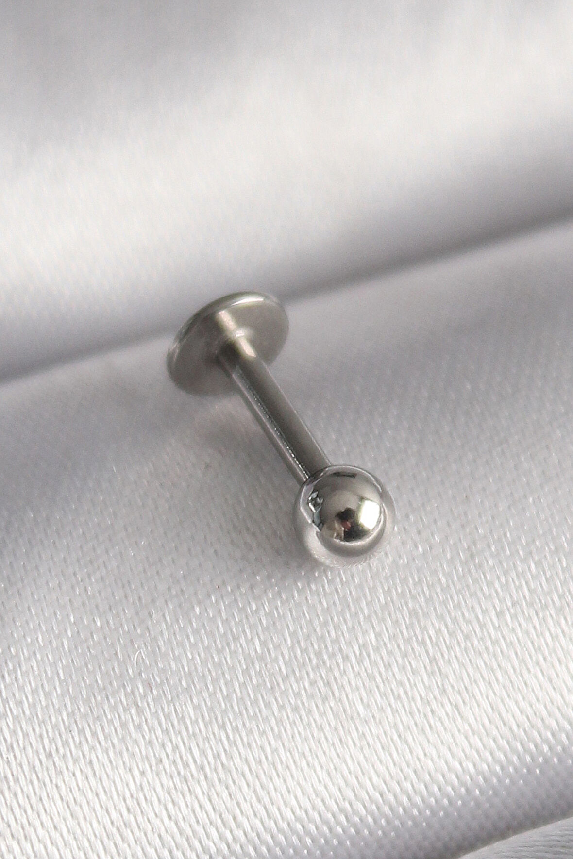 Tegan 316L Çelik Gümüş Renk Topçuk Piercing TG27PR1368